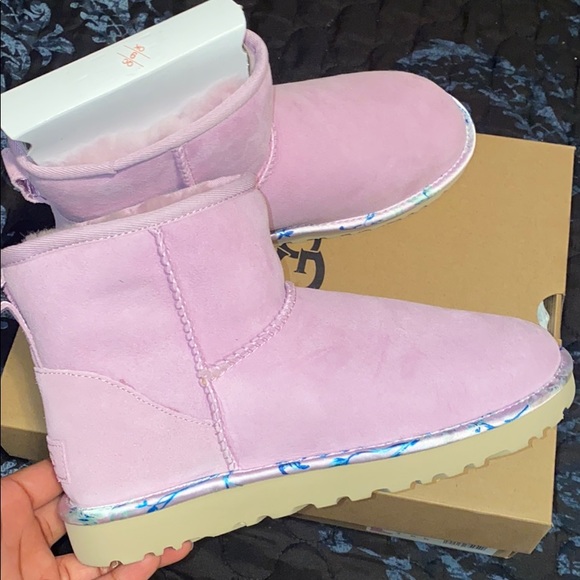 Classic Mini Floral Ugg Boots 